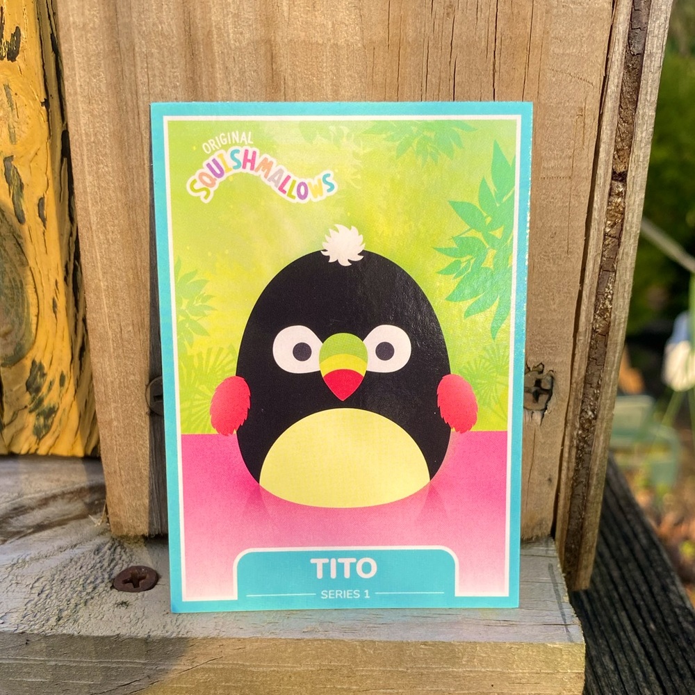 Squishmallows Trading Card Tito Series 1